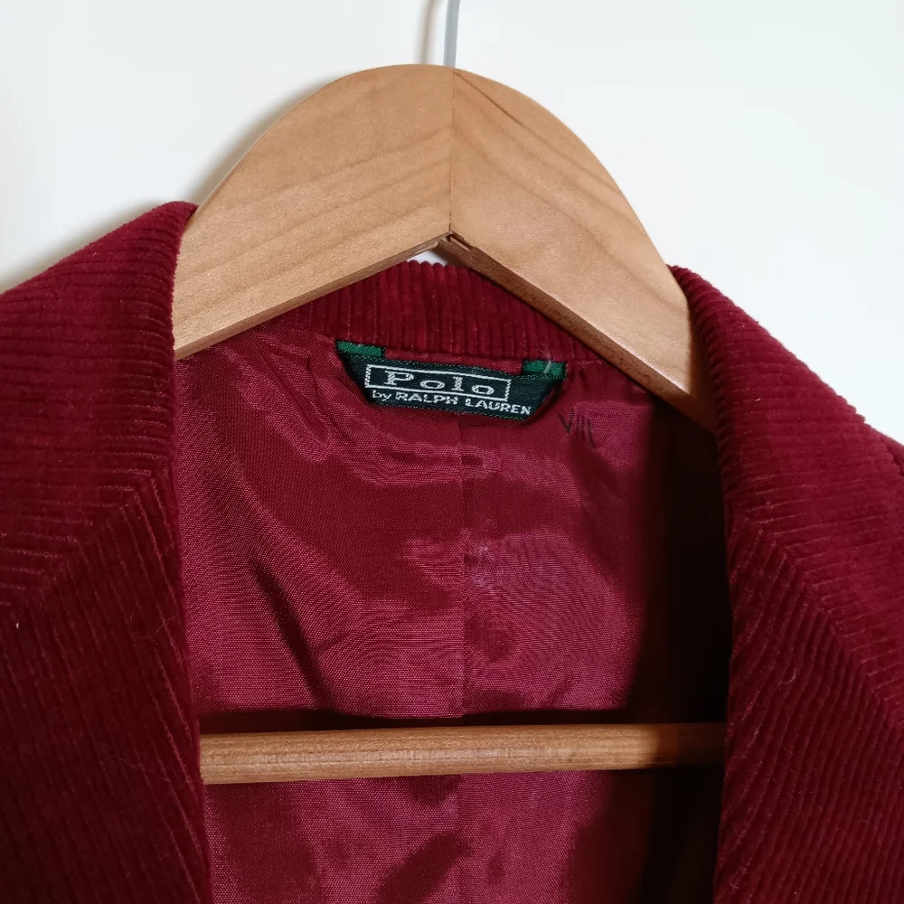 Vintage Polo Ralph Lauren Boys Single Breasted Corduroy Blazer Sport Coat